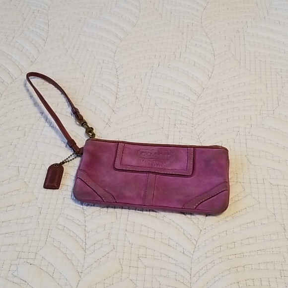 Vintage Coach Wristlet - Picture 1 of 3